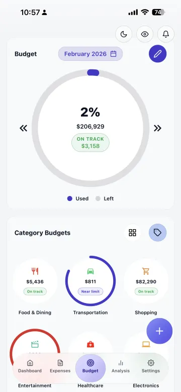 Money Budget — スクリーンショット 4